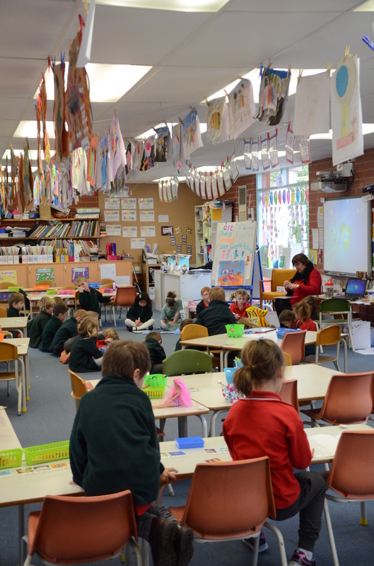 Reception Classroom at Blackwood Primary School.